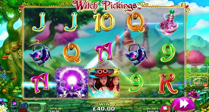 Magic Slots Witch Pickings 