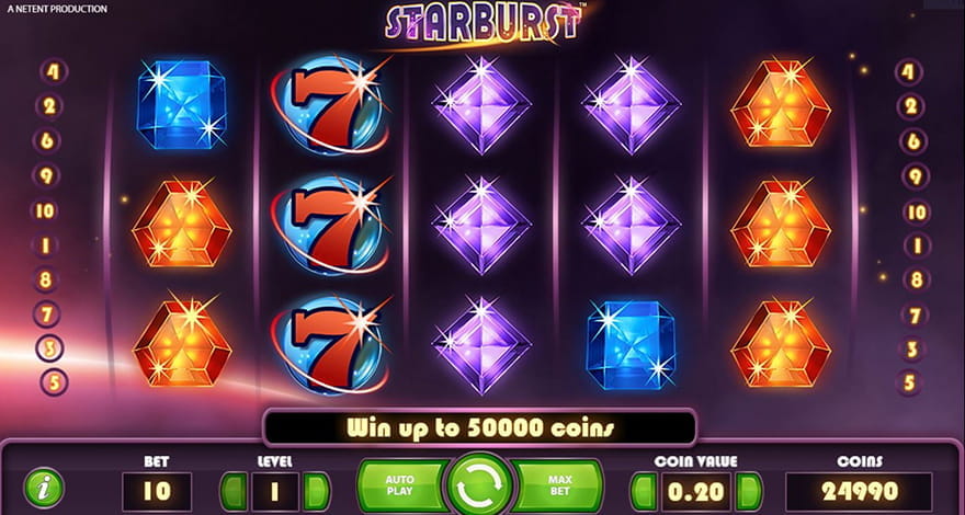 Top Pokie Slots Starburst 