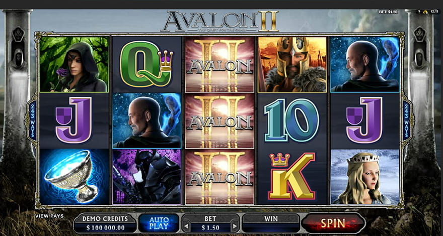 Avalon II Slot