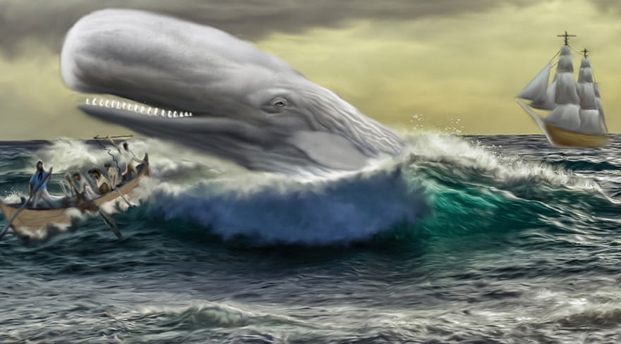 Moby Dick Artwork