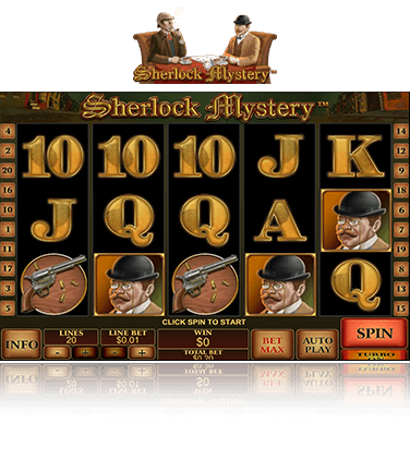 PlayTech Sherlock Mystery Game